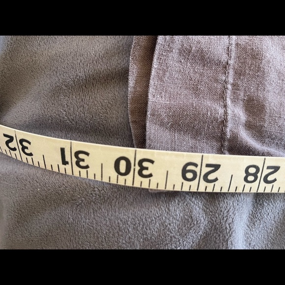 Drawstring linen multi-pocket pant - Picture 4 of 5